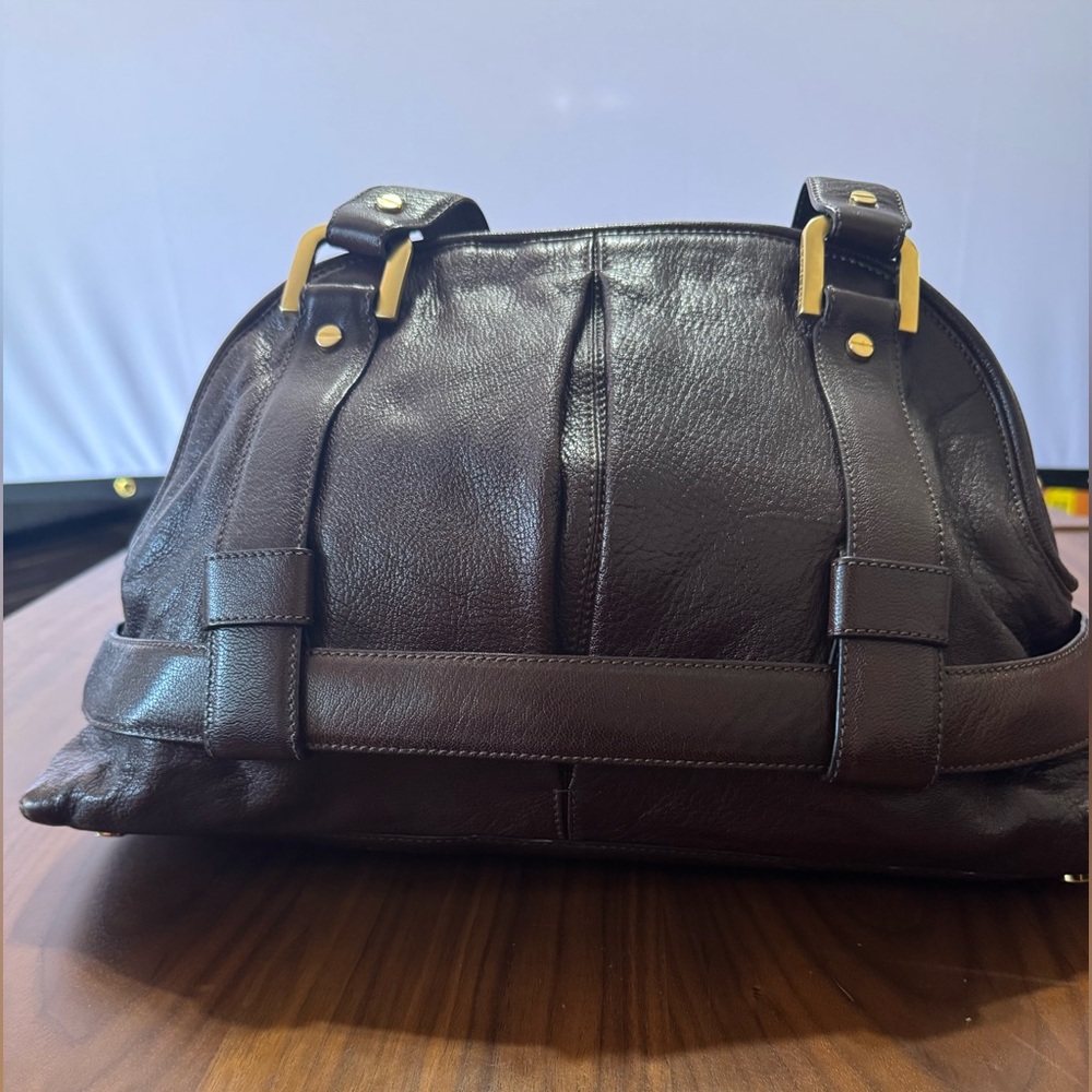 Vintage Michael Kors Sutton Large Belted Satchel - Picture 2 of 7
